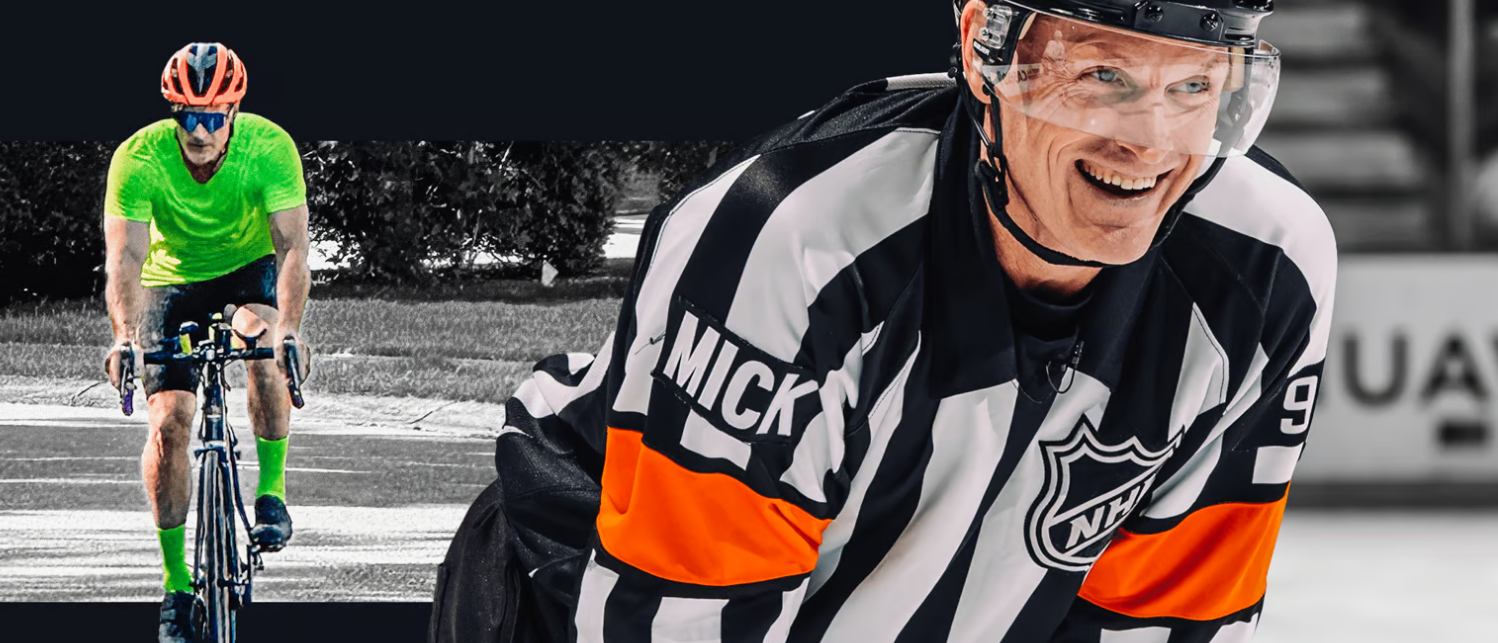 Riding for Sight: NHL Ref Dan O'Rourke's Cross-Country Fundraiser